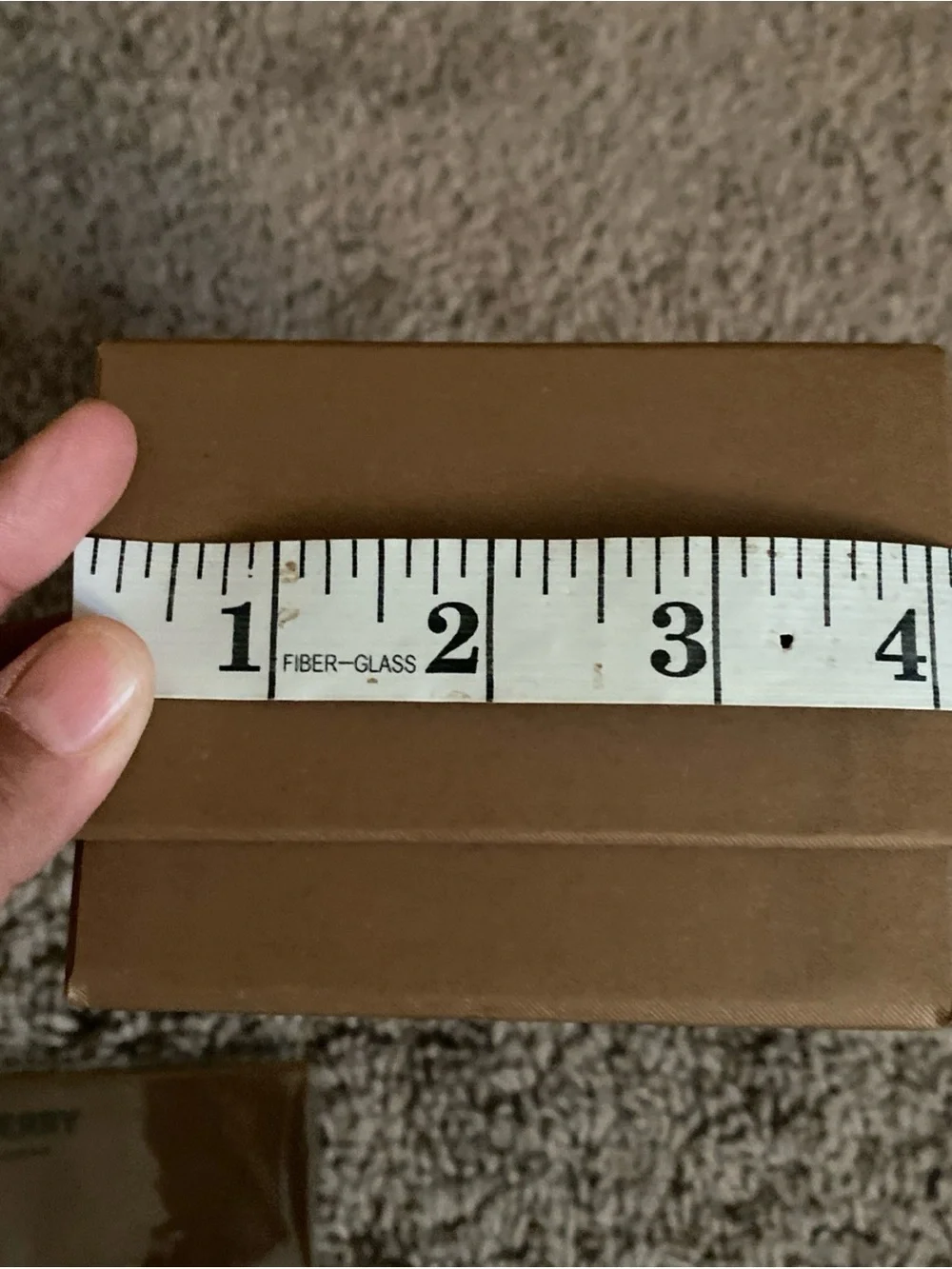 Burberry Tan and Black Branded Packaging empty box